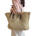 Olivia | Women’s Woven Tote with Durable Straps