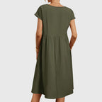 Women’s Elegant Spring Dress - Flowing Fit