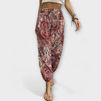Women’s Pants with Ethnic Graphic