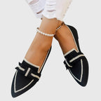 Women’s Comfy Shoes - Knot Detail