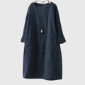 Women’s Relaxed Midi Dress with Comfortable Fit