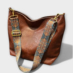 Women’s Vintage Bag with Adjustable Embroidered Strap