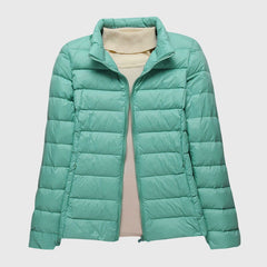 Women’s Ultra-Light Quilted Jacket with Windproof Waterproof