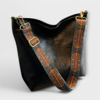 Women’s Vintage Bag with Adjustable Embroidered Strap
