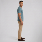 Men's Crew Neck T-Shirt – Ribbed Knit