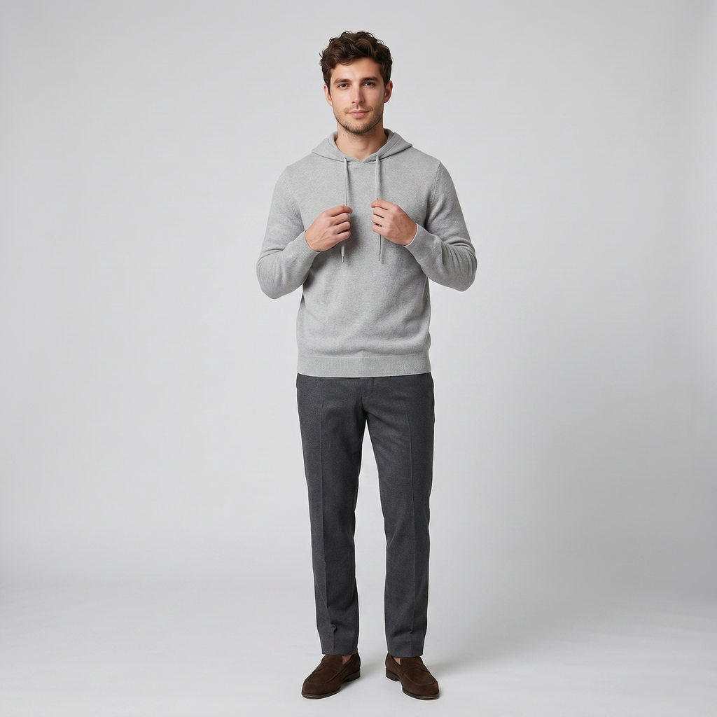 Men's Hoodie – Cashmere Merino