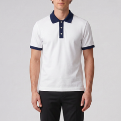 Men's Polo Shirt – Contrast Trim