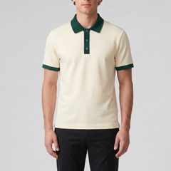 Men's Polo Shirt – Contrast Trim