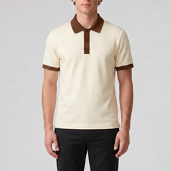 Men's Polo Shirt – Contrast Trim
