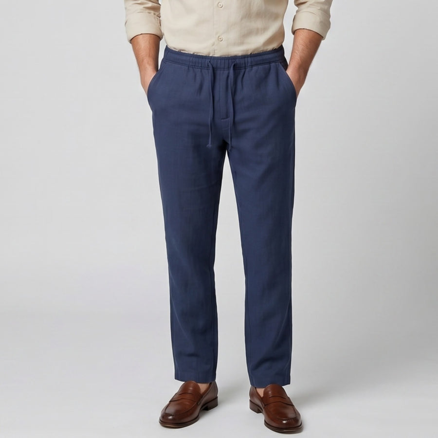 Men's Pants – Elastic Waist Straight Leg