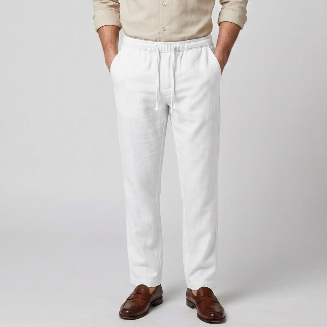 Men's Pants – Elastic Waist Straight Leg