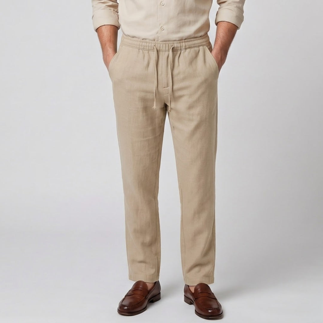 Men's Pants – Elastic Waist Straight Leg