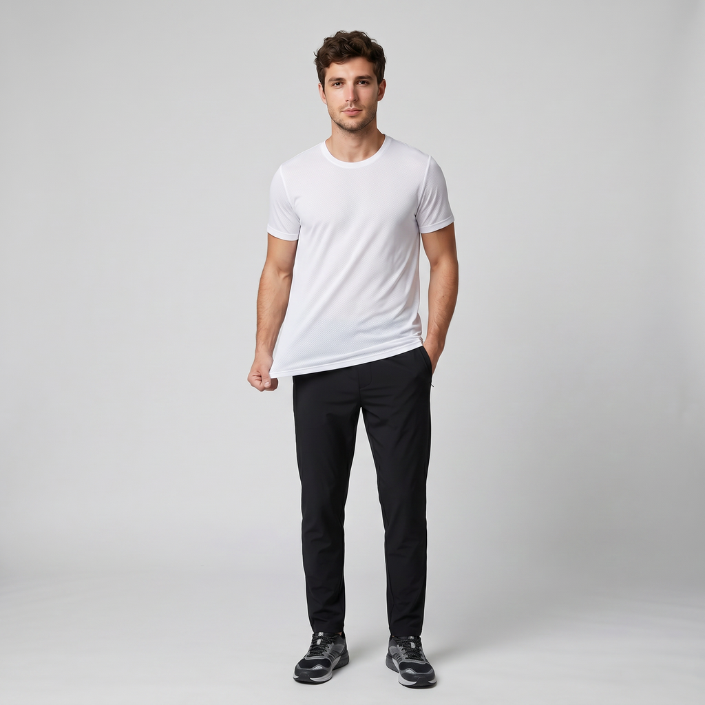 Men's Crew Neck T-Shirt – Quick Dry