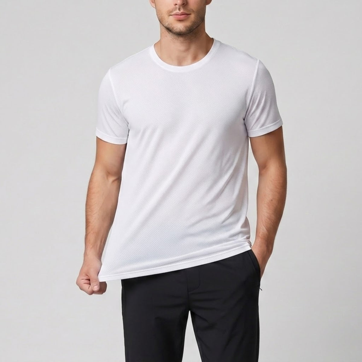 Men's Crew Neck T-Shirt, Quick Dry