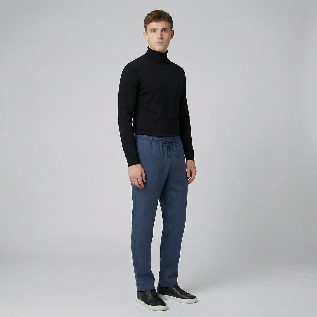 Men's Pants – Elastic Waist Straight Leg
