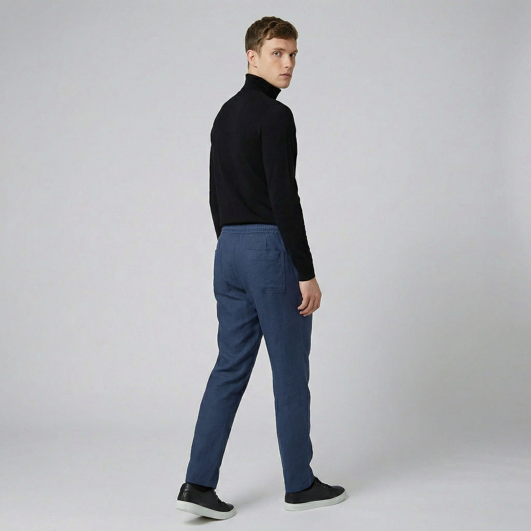 Men's Pants – Elastic Waist Straight Leg