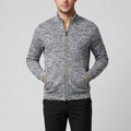 Men's Knit Jacket, High-Neck Zip-Up