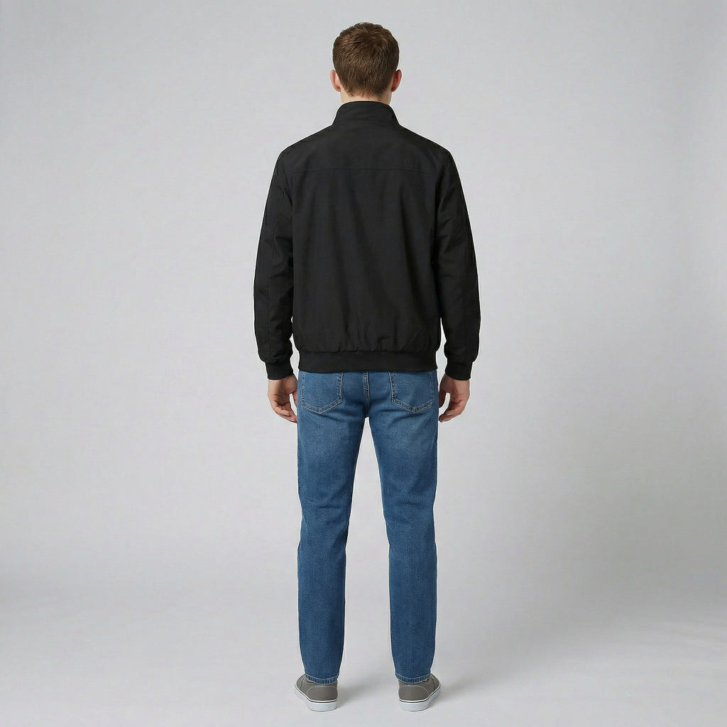 Men's Bomber Jacket – Lightweight Zip-Up