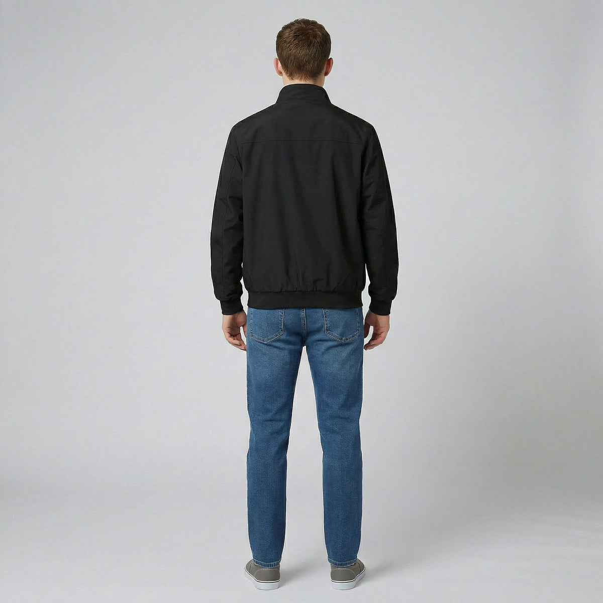 Men's Bomber Jacket – Lightweight Zip-Up