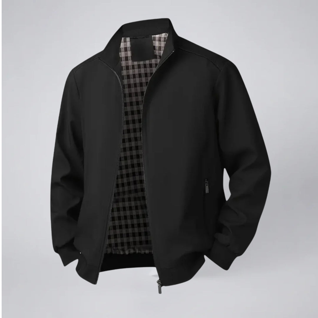 Men's Bomber Jacket – Lightweight Zip-Up
