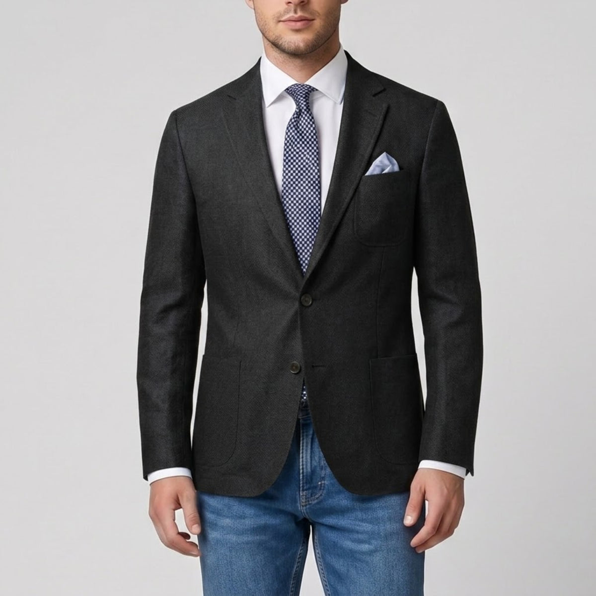 Men's Linen Blazer – Tailored