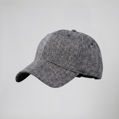 Men's Flat Cap, Linen Blend