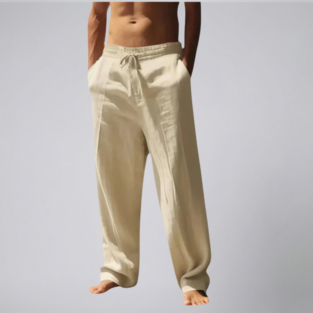 Men's Linen Pants – Relaxed Drawstring