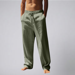 Men's Linen Pants – Relaxed Drawstring