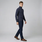 Men's Turtleneck Sweater – Ribbed Merino