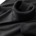 Men's Turtleneck Sweater – Ribbed Merino