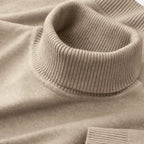Men's Turtleneck Sweater – Ribbed Merino