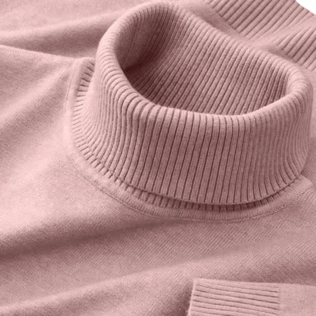 Men's Turtleneck Sweater – Ribbed Merino