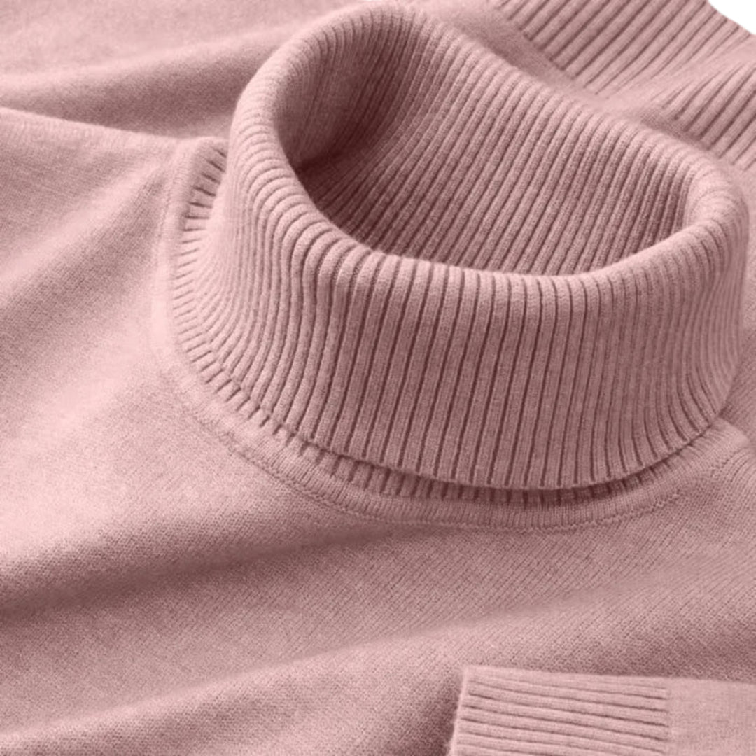 Men's Turtleneck Sweater – Ribbed Merino