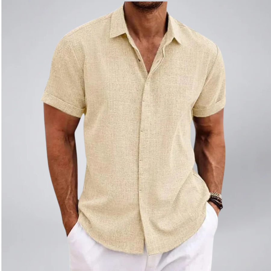 Men's Linen Shirt – Short Sleeve