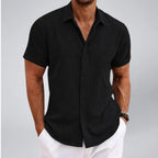Men's Linen Shirt – Short Sleeve