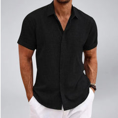 Men's Linen Shirt – Short Sleeve