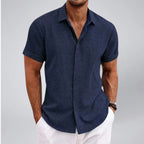 Men's Linen Shirt – Short Sleeve