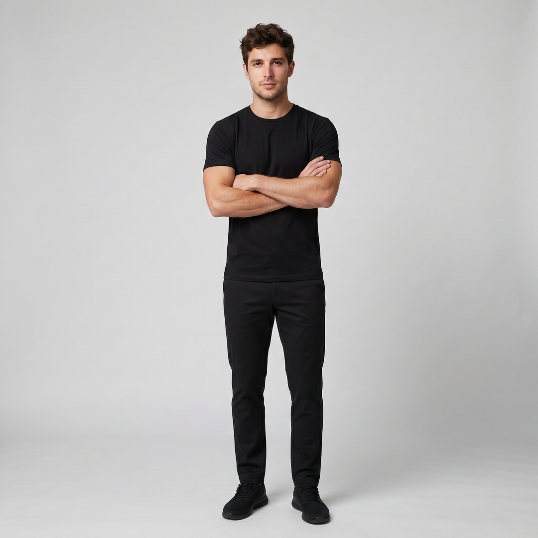 Men's Crew Neck T-Shirt – Slim Fit