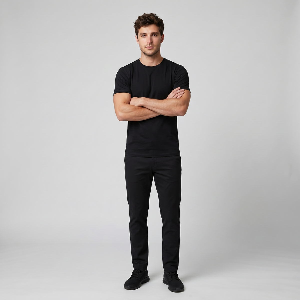 Men's Crew Neck T-Shirt – Slim Fit