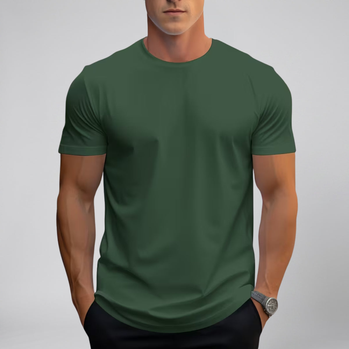 Men's Crew Neck T-Shirt – Slim Fit