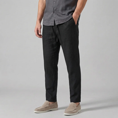 Men's Linen Pants – Slim Drawstring