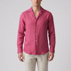 Men's Linen Shirt – Slim Fit