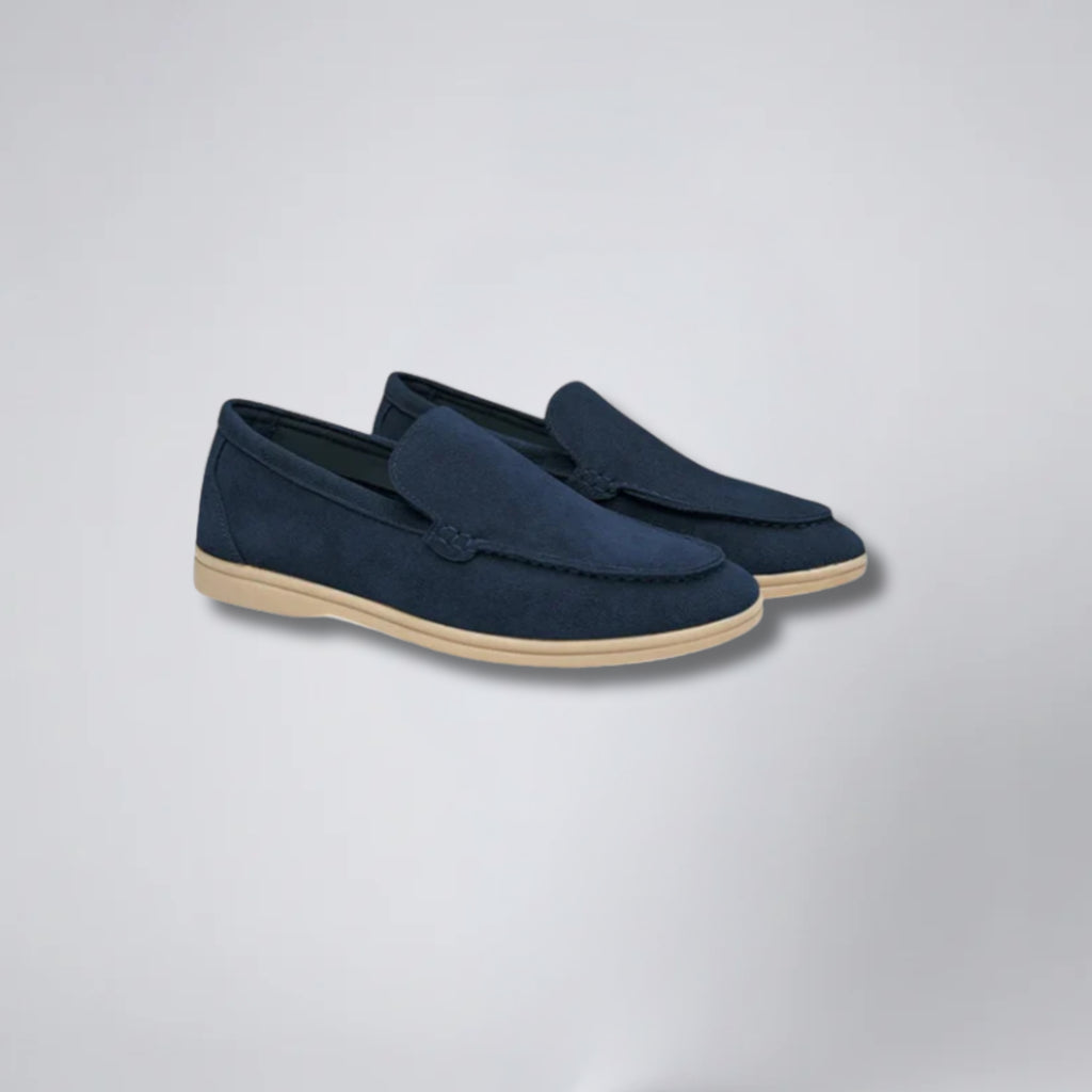 Men's Penny Loafers – Slip-On Suede