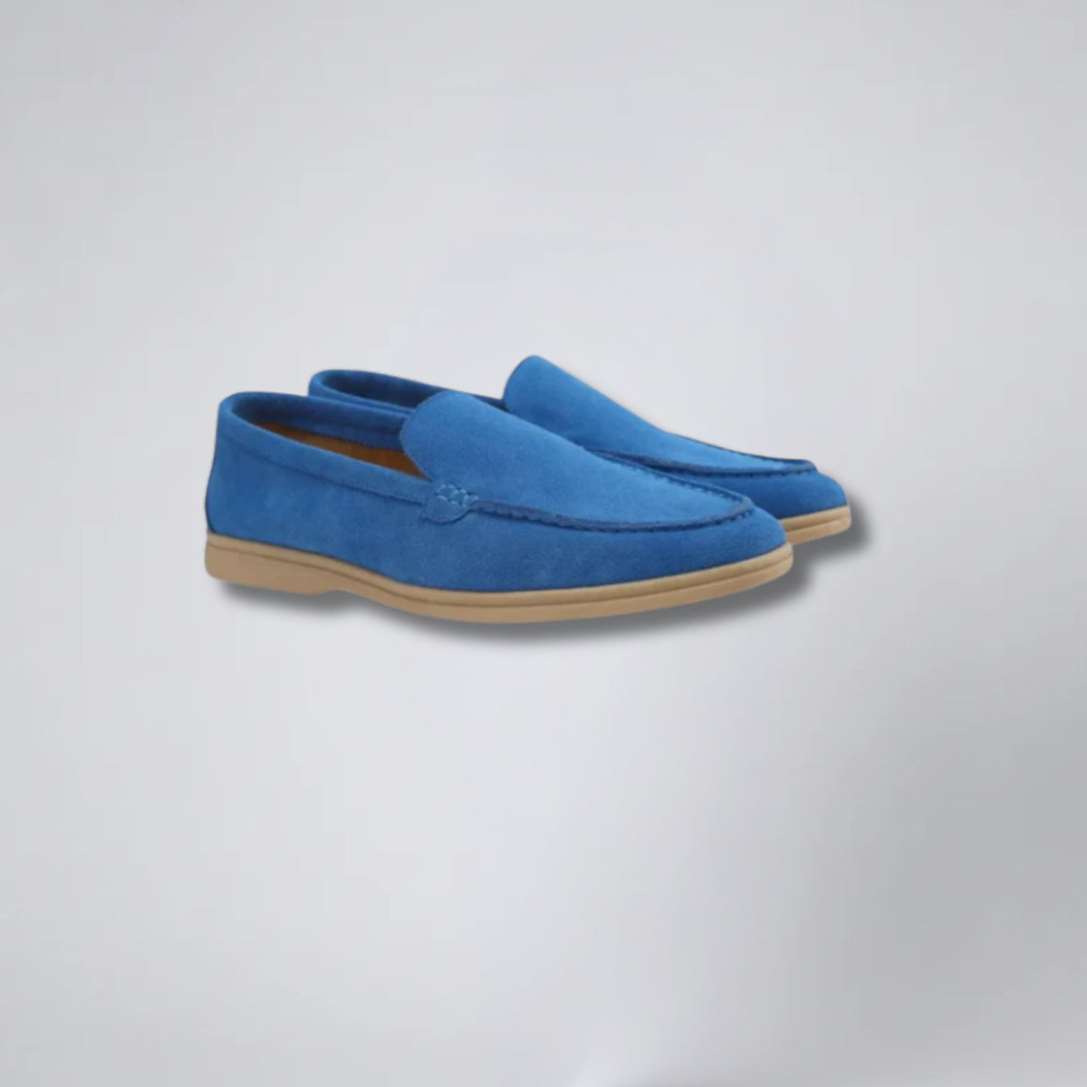 Men's Penny Loafers – Slip-On Suede