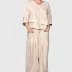 Zaryphina | Women’s Comfortable Two-Piece Set with Relaxed Fit
