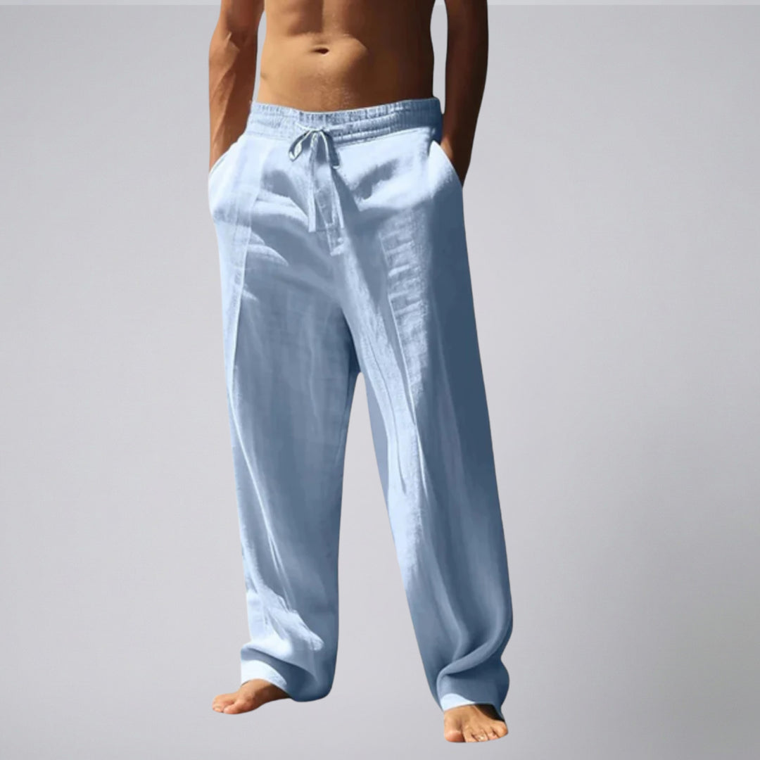 Men's Linen Pants – Relaxed Drawstring