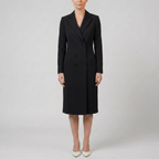 Women's Double-Breasted Blazer Dress – Notch Lapel
