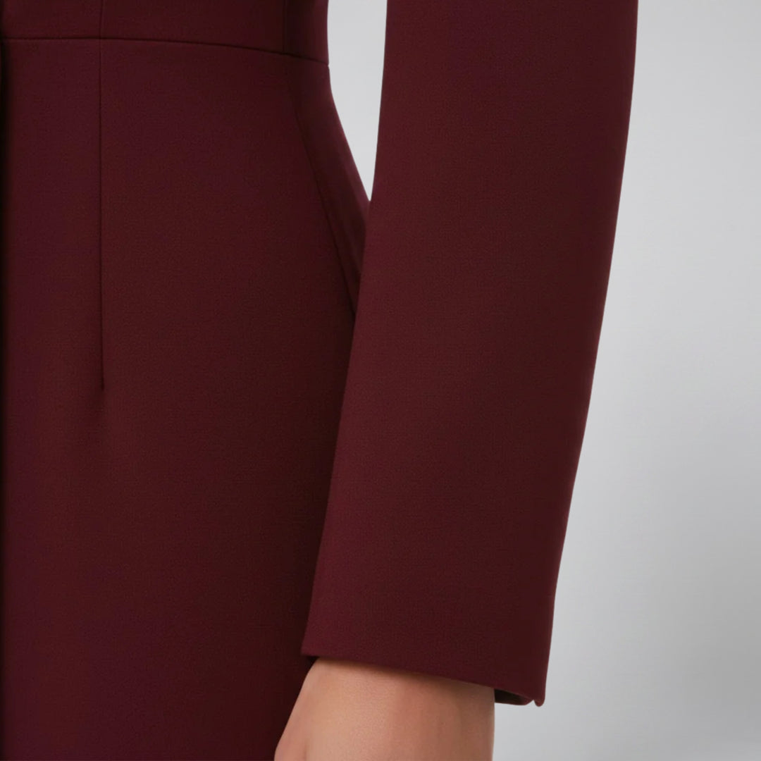 Women's Double-Breasted Blazer Dress – Notch Lapel