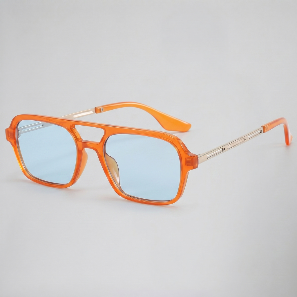 Women's Square Sunglasses – Double Bridge