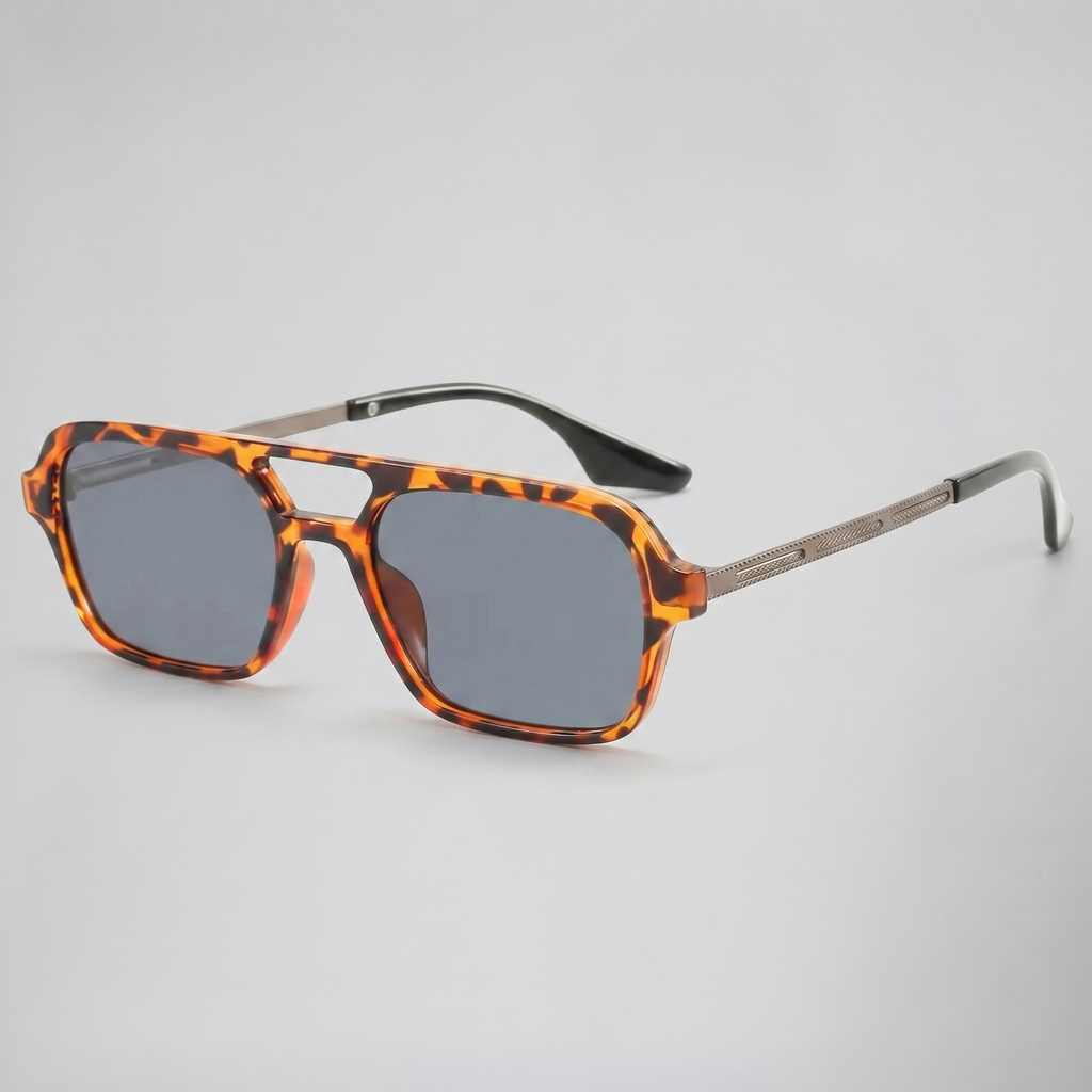 Women's Square Sunglasses – Double Bridge